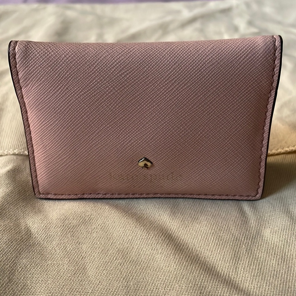 Kate Spade pink card holder